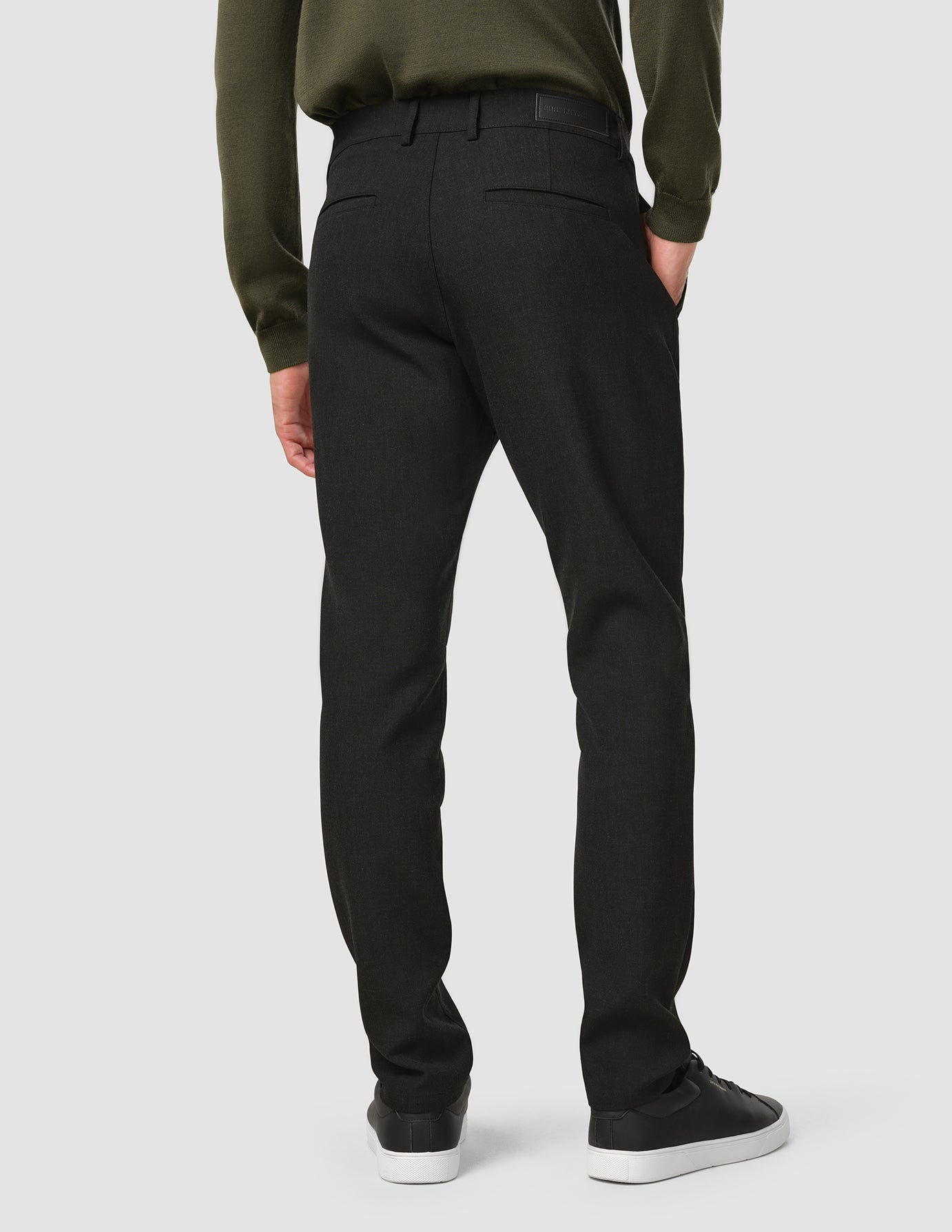 Heavy Edition Pants Slim Black Melange 2.0